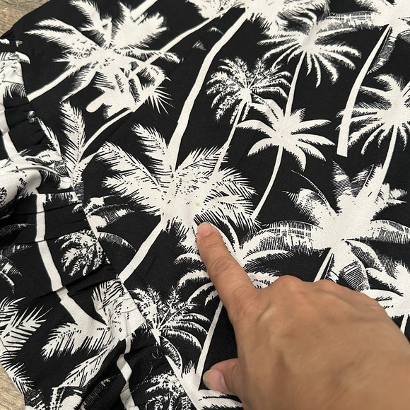 Blue Rain Francesca's Dress Tropical Wrap Dress Large Resort Spring Break NWT - Picture 10 of 12